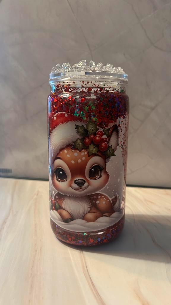 Handgemaakte drinkbekers kerst, Diversen, Kerst, Nieuw, Ophalen of Verzenden