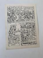 Kabouter Pumpie en de lieve maan - F. Sels -originele pagina, Ophalen of Verzenden, Overige figuren, Zo goed als nieuw, Plaatje, Poster of Sticker
