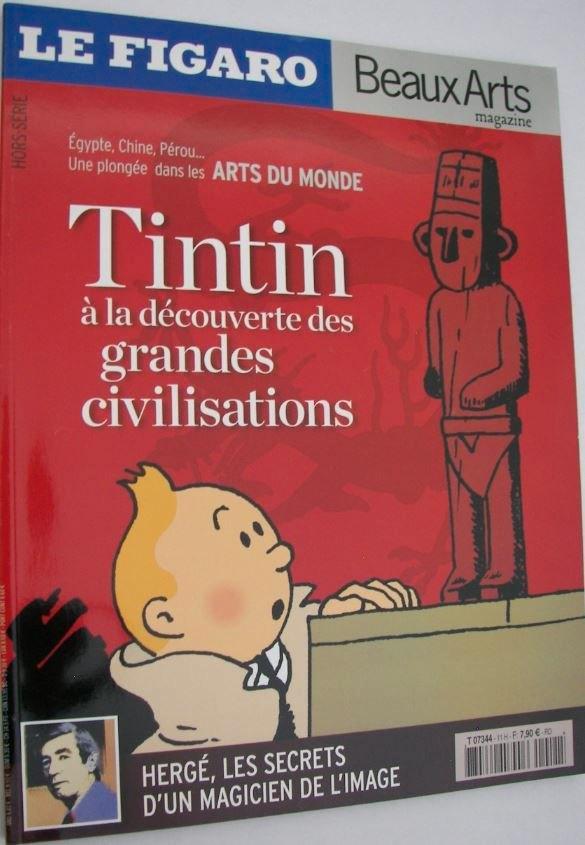 Le Figaro "Tintin à la découverte des grandes civilisations”, Livres, BD, Neuf, Une BD, Enlèvement