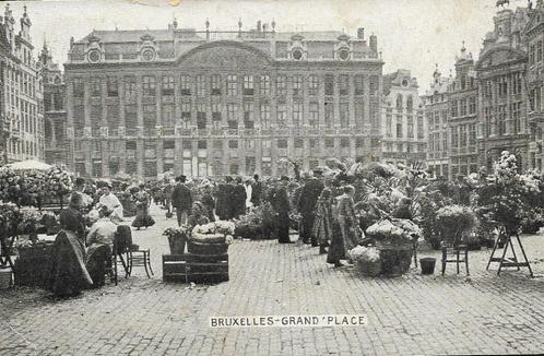 1905 - BELGIË - Kaart - Brussel/Bruxelles - Grand'Place, Verzamelen, Postkaarten | België, Gelopen, Brussel (Gewest), Voor 1920