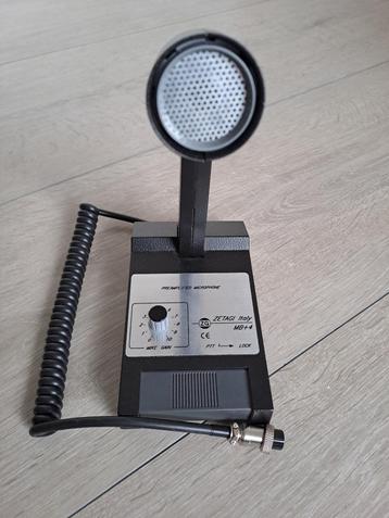 Zeer nette Zetagi MB+4 tafelmicrofoon beschikbaar voor biedingen