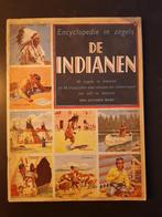 Vintage Encyclopedie Indianen stickerboek 1957, Ophalen of Verzenden, Gelezen