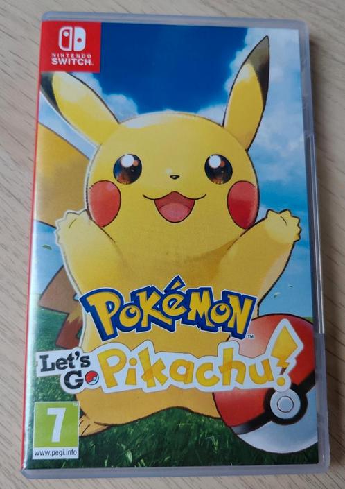 Let's Go Pikachu - Nintendo Switch, Consoles de jeu & Jeux vidéo, Jeux | Nintendo Switch, Comme neuf, Enlèvement ou Envoi