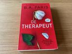 B.A. Paris - De therapeut - prima staat, Ophalen, Gelezen, B.A. Paris