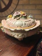 Italiaanse porselein, schaal met deksel, Antiek en Kunst, Ophalen