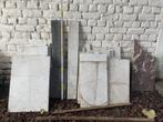 Marmer platen, Doe-het-zelf en Bouw, Platen en Panelen, Ophalen, Gebruikt, Overige materialen