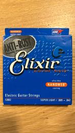 Elixir nanoweb elektrische gitaar snaren, Comme neuf, Enlèvement ou Envoi, Guitare électrique