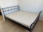 bed, Huis en Inrichting, Slaapkamer | Bedden, Ophalen, Overige materialen, Gebruikt, Zwart