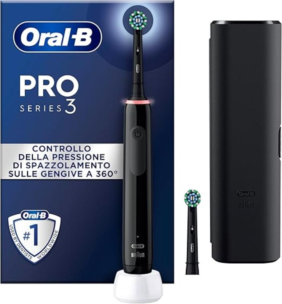 Oral B Pro | brosse à dents électrique | avec étui de voyage