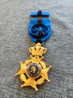 Medaille België goud kleurig, Verzamelen, Ophalen of Verzenden