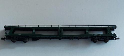 NLK 0904 FLEISCHMANN AUTOTRANSPORT 1/160, Hobby en Vrije tijd, Modeltreinen | N-Spoor, Zo goed als nieuw, Wagon, Gelijkstroom