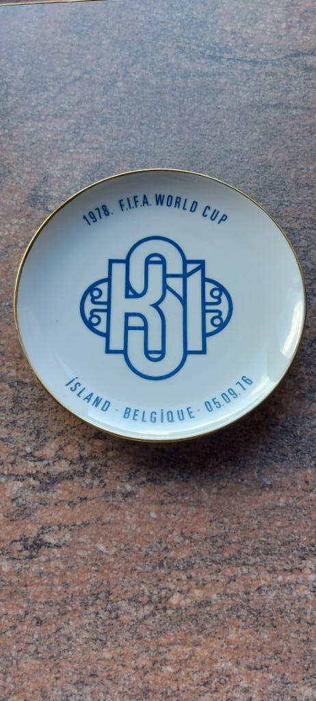 FIFA Bord World cup 1978 (Island-Belgique-05.09.76), Collections, Articles de Sport & Football, Neuf, Autres types, Enlèvement ou Envoi