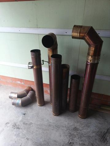 Inox schouw buizen, Enlèvement, Utilisé, Inox