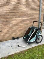 Thule Chariot Cross 2.0 double fietskar, Fietsen en Brommers, Fietsaccessoires | Aanhangwagens en Karren, Ophalen, Zo goed als nieuw