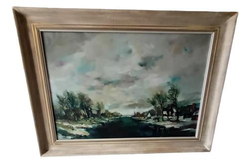 groot landschap van Albert Eeckhout, Antiek en Kunst, Kunst | Schilderijen | Klassiek, Ophalen
