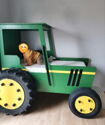 Tractorbed peuter/ kleuter thema John Deere beschikbaar voor biedingen