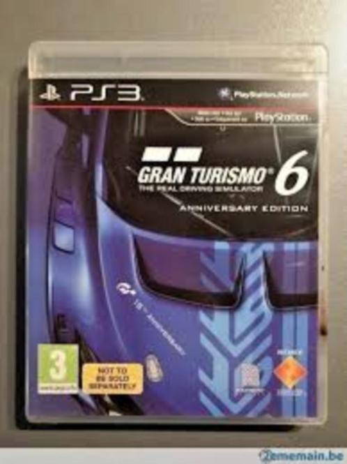 Gran Turismo 6: Jubileumeditie (PS3), Games en Spelcomputers, Games | Sony PlayStation 3, Zo goed als nieuw, Simulatie, 2 spelers