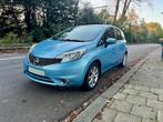 2015 Nissan Note 1.2i Automatique , Gekeurd, 12 m Garantie !, Auto's, Euro 5, Zwart, 4 cilinders, Blauw