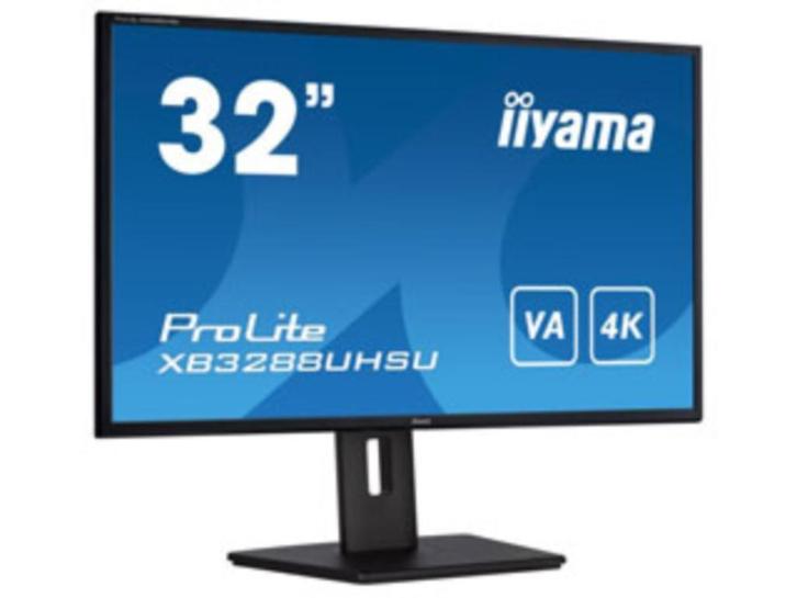 Iiyama - 32 inch flatscreen monitor - XB3288UHSU-B5, Computers en Software, Monitoren, Nieuw, 60 Hz of minder, DisplayPort, HDMI