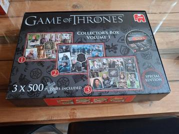 Collector's box Game Of Thrones Special Edition Jigsaw, Enlèvement ou Envoi, Comme neuf