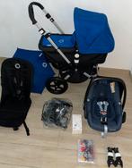 Bugaboo Cameileon 3+Black / Blue 3-in-1 kinderwagen Set, Zo goed als nieuw, W, Babygeluek, Ophalen of Verzenden