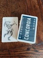 Speelkaarten in folie Bieren concordia, Ophalen of Verzenden, Zo goed als nieuw, Speelkaart(en)