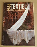 TEXTIEL Dit is Belgisch 1986 - magazine interieurdecoratie, Ophalen of Verzenden, Gelezen, Overige typen