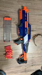 Elektrisch nerf geweer met oogbescherming, Kinderen en Baby's, Ophalen of Verzenden, Gebruikt