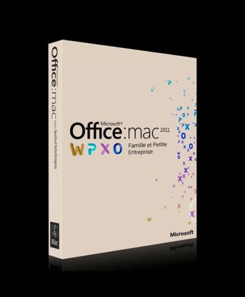 Microsoft Office 2011 Famille et Petite Entreprise pour Mac, Computers en Software, Office-software, Nieuw, MacOS, Excel, Outlook
