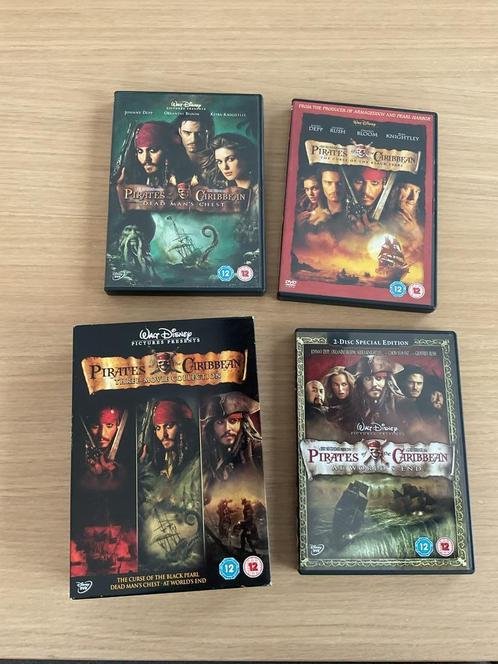 Dvd box Pirates of the Caribbean (3 eerste films), Cd's en Dvd's, Dvd's | Avontuur, Zo goed als nieuw, Ophalen of Verzenden