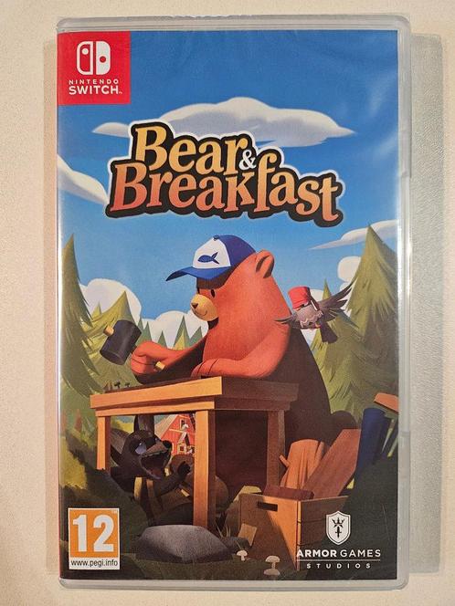 Bear & Breakfast / Switch (Nieuw), Consoles de jeu & Jeux vidéo, Jeux | Nintendo Switch, Neuf, Simulation, 1 joueur, À partir de 7 ans