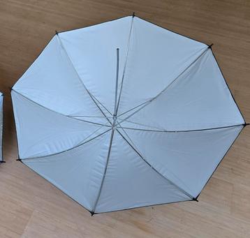 Parapluie softbox blanc pour flash de studio 