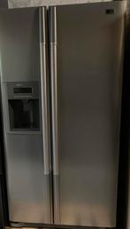 Koelkast met water- en ijsdispenser, Elektronische apparatuur, Koelkasten en IJskasten, Ophalen, Zo goed als nieuw