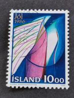 Islande 1986 - Noël, Timbres & Monnaies, Timbres | Europe | Scandinavie, Affranchi, Enlèvement ou Envoi, Islande