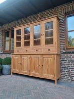 Teak vitrinekast/buffetkast GRATIS LEVERING, Huis en Inrichting, 200 cm of meer, Ophalen of Verzenden, Landelijk, 200 cm of meer