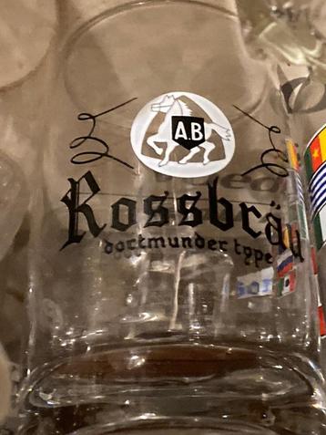 Brouwerij Anglo-Belge Zulte glas Rossbrau, Verzamelen, Biermerken, Ophalen of Verzenden, Nieuw, Glas of Glazen