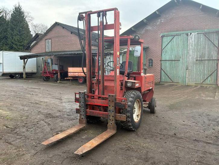 1981 Manitou 10E200 Vorkheftruck, Zakelijke goederen, Machines en Bouw | Heftrucks en Intern transport, Heftruck, Overige aandrijving