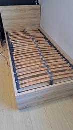 Bed 90x120 + lattenbodem + matras (reeds gedemonteerd), Ophalen, Gebruikt, 90 cm, Eenpersoons