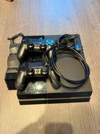 PS4 + 2 manette + Jeux, Games en Spelcomputers, Met 2 controllers, Ophalen of Verzenden, Original, Gebruikt