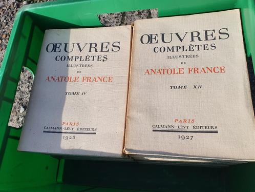 Oeuvre complète D'Anatole France (éd originale) 25 volumes, Livres, Littérature, Utilisé, Enlèvement ou Envoi