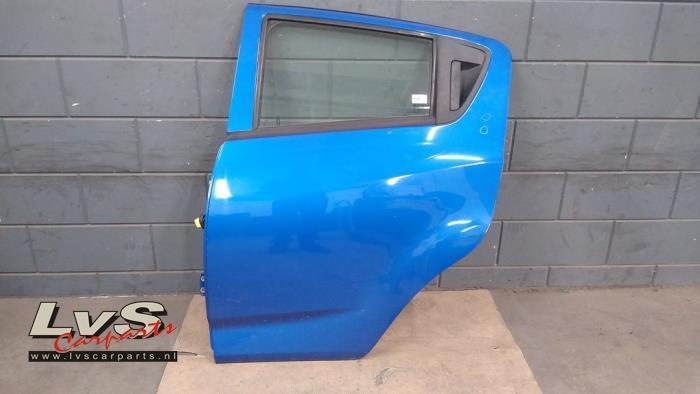 Portier 4Deurs links-achter van een Chevrolet Spark (GCT), Auto-onderdelen, Carrosserie, Deur, Chevrolet, Gebruikt, 3 maanden garantie