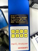 Divesoft O2/He analyser met gebruikte cel - gen 1, Ophalen of Verzenden, Zo goed als nieuw, Overige typen