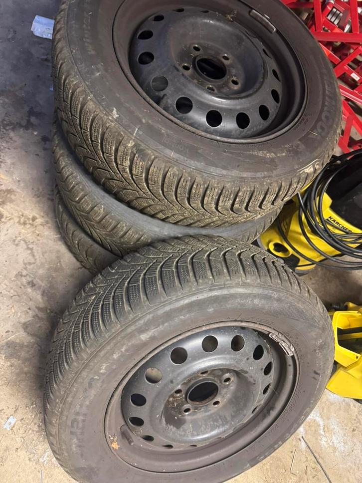 Kit hiver hyundai i30, Auto-onderdelen, Banden en Velgen, Band(en), Winterbanden, 15 inch, 195 mm, Personenwagen, Gebruikt, Ophalen