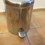 vuilnisbak inox (nooit gebruikt), Ophalen, Nieuw, Inox