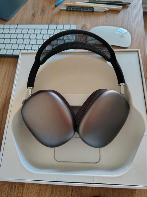 Apple AirPods Max Space Gray, Audio, Tv en Foto, Hoofdtelefoons, Nieuw, Op oor (supra aural), Overige merken, Draadloos, Bluetooth