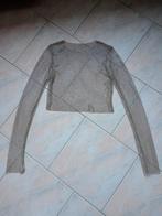 Bovenkant met latwerk en strass, Kleding | Dames, Topjes, Autre, Verzenden, Zo goed als nieuw, Lange mouw