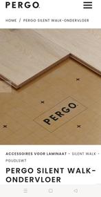 Pergo ondervloer silent walk, Doe-het-zelf en Bouw, Ophalen