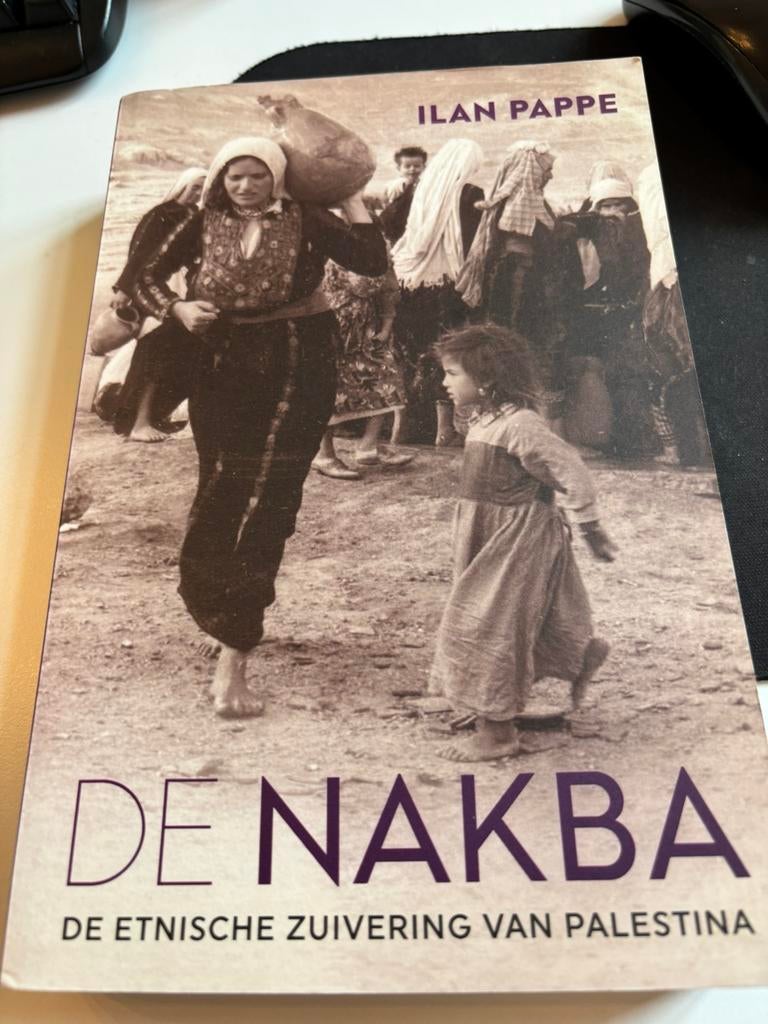 De Nakba - etnische zuivering Palestina, Boeken, Ophalen of Verzenden, Zo goed als nieuw