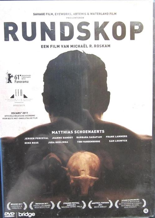 DVD VLAAMSE KLASSIEKERS- RUNDSKOP (MATTHIAS SCHOENAERTS), Cd's en Dvd's, Dvd's | Nederlandstalig, Zo goed als nieuw, Film, Thriller