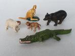 Lot van 5 vintage speelgoed dieren (van o.a. Elastolin), Verzamelen, Ophalen of Verzenden, Gebruikt